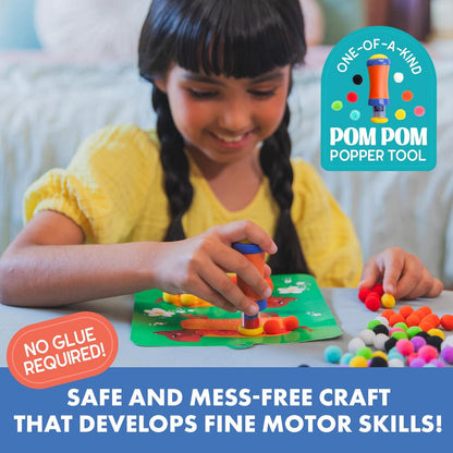 Educational Insights Pom Pom Kit: Animal Dress Up
