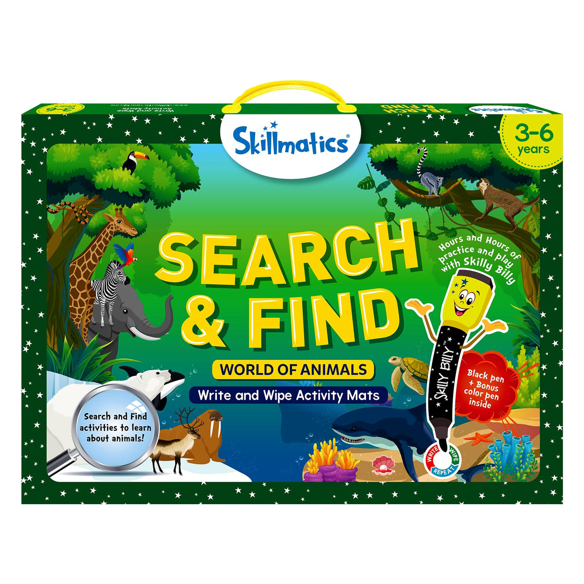Skillmatics Search and Find Preschool Toy – Disney Princess, Gift for Kids