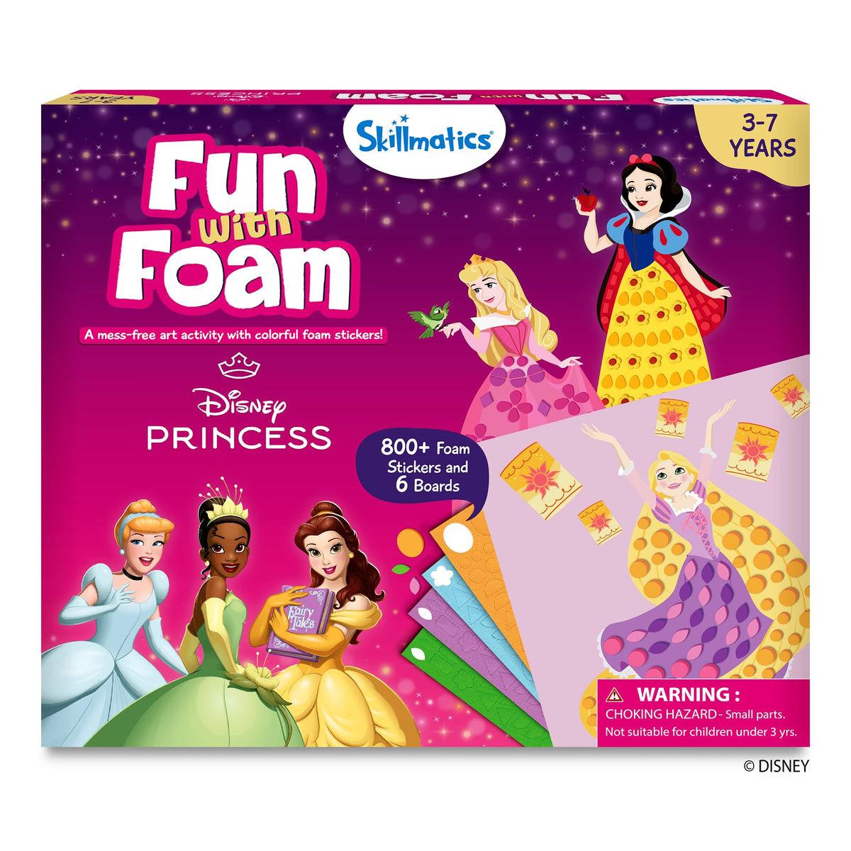 Skillmatics Fun with Foam Sticker Art – Animals, Craft Kit, Gift for Kids