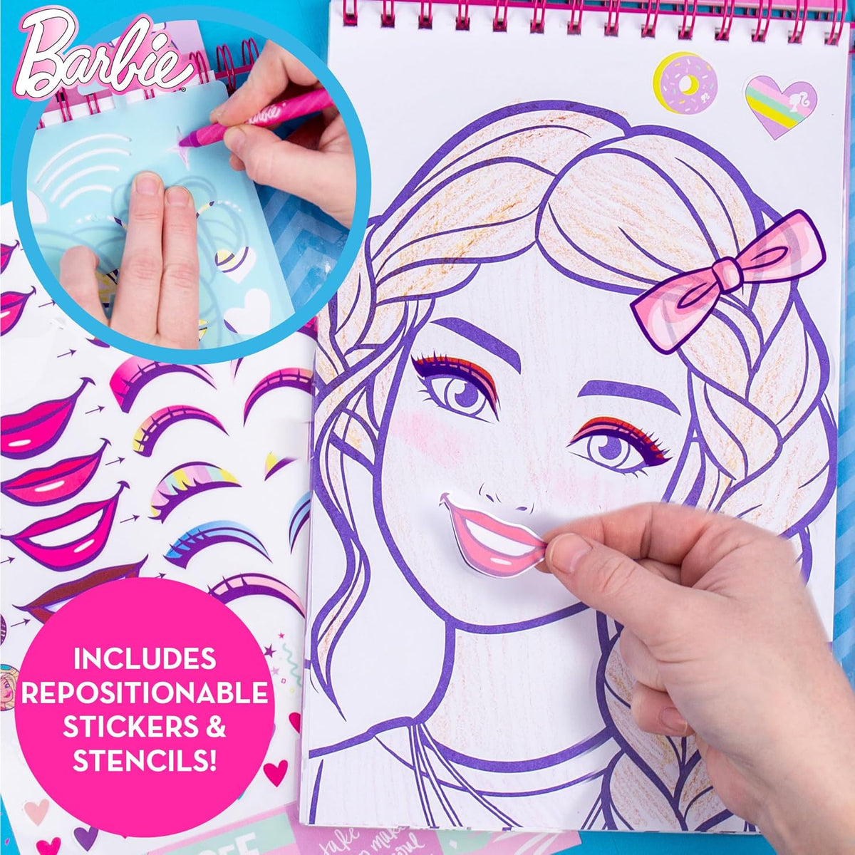 Horizon Group USA Makeup Artist Magazine Kit, Barbie