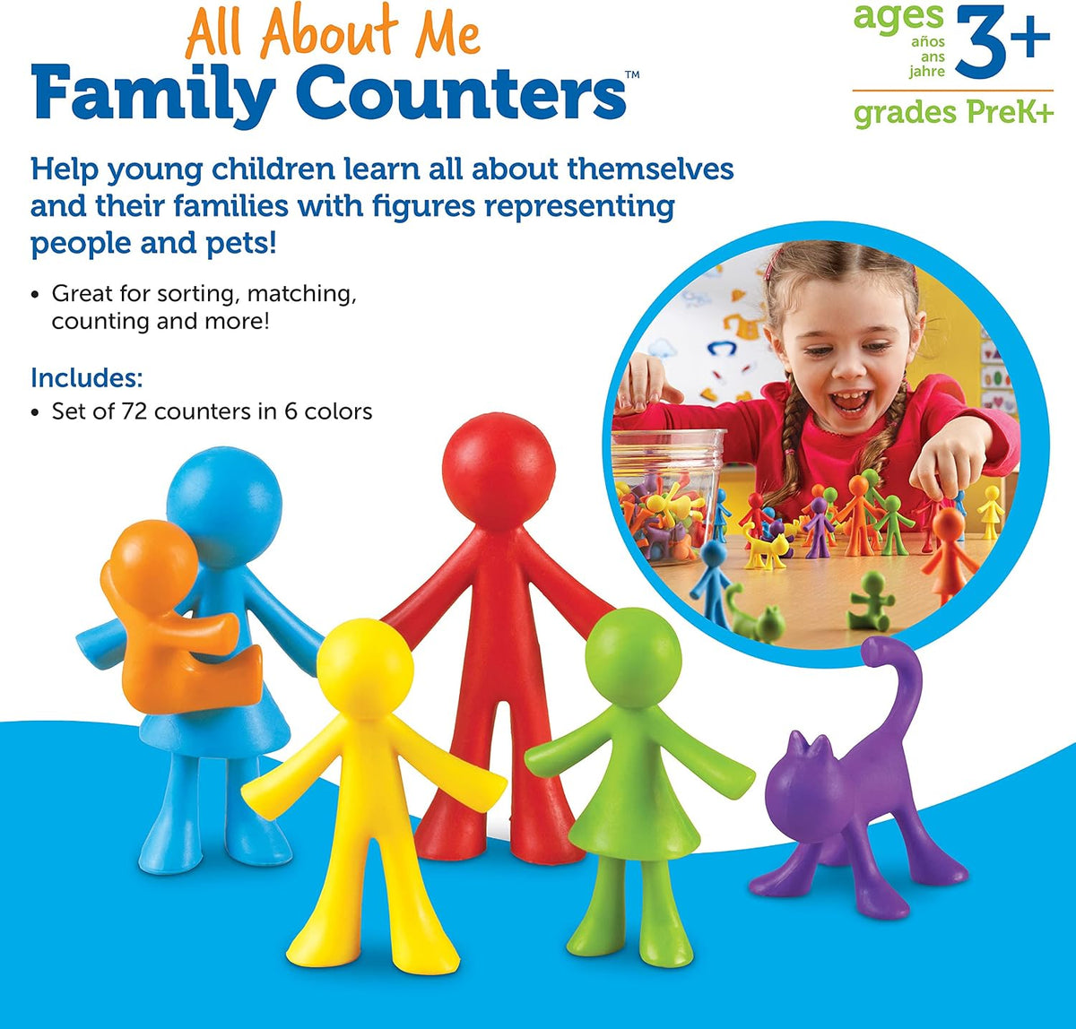Learning Resources All About Me Family Counters