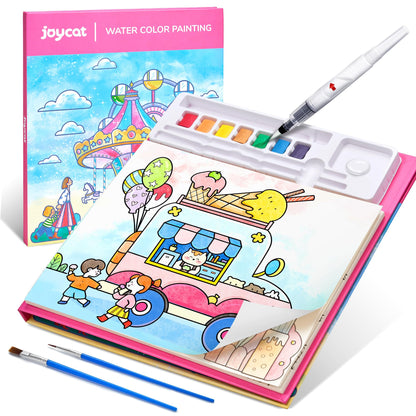 JoyCat Paint with Water Coloring Books for Toddlers (Magical Pony)