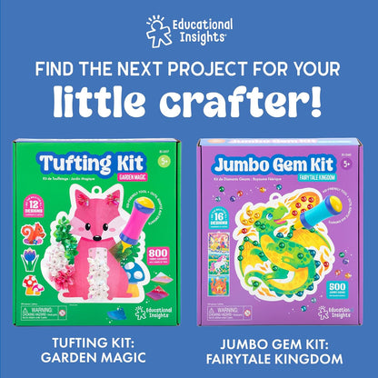 Educational Insights Pom Pom Kit: Animal Dress Up
