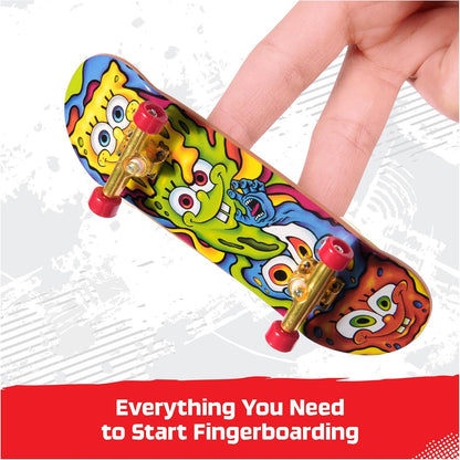 TECH DECK Spongebob Sk8shop Bonus Pack Customizable Fingerboards Set