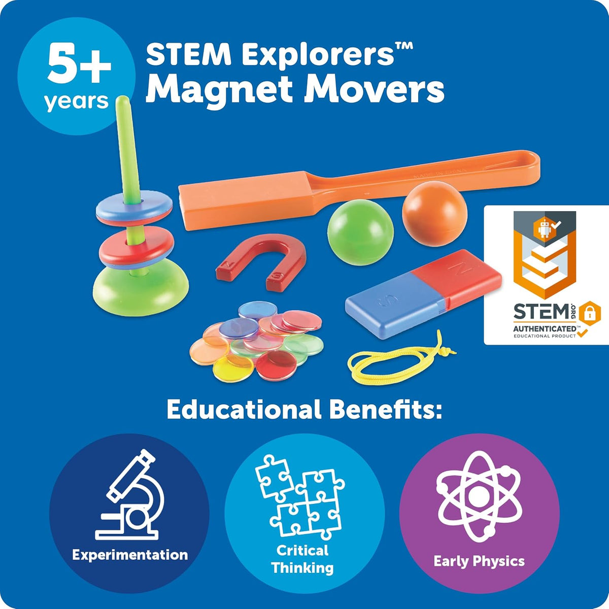 Learning Resources STEM Explorers Magnet Movers