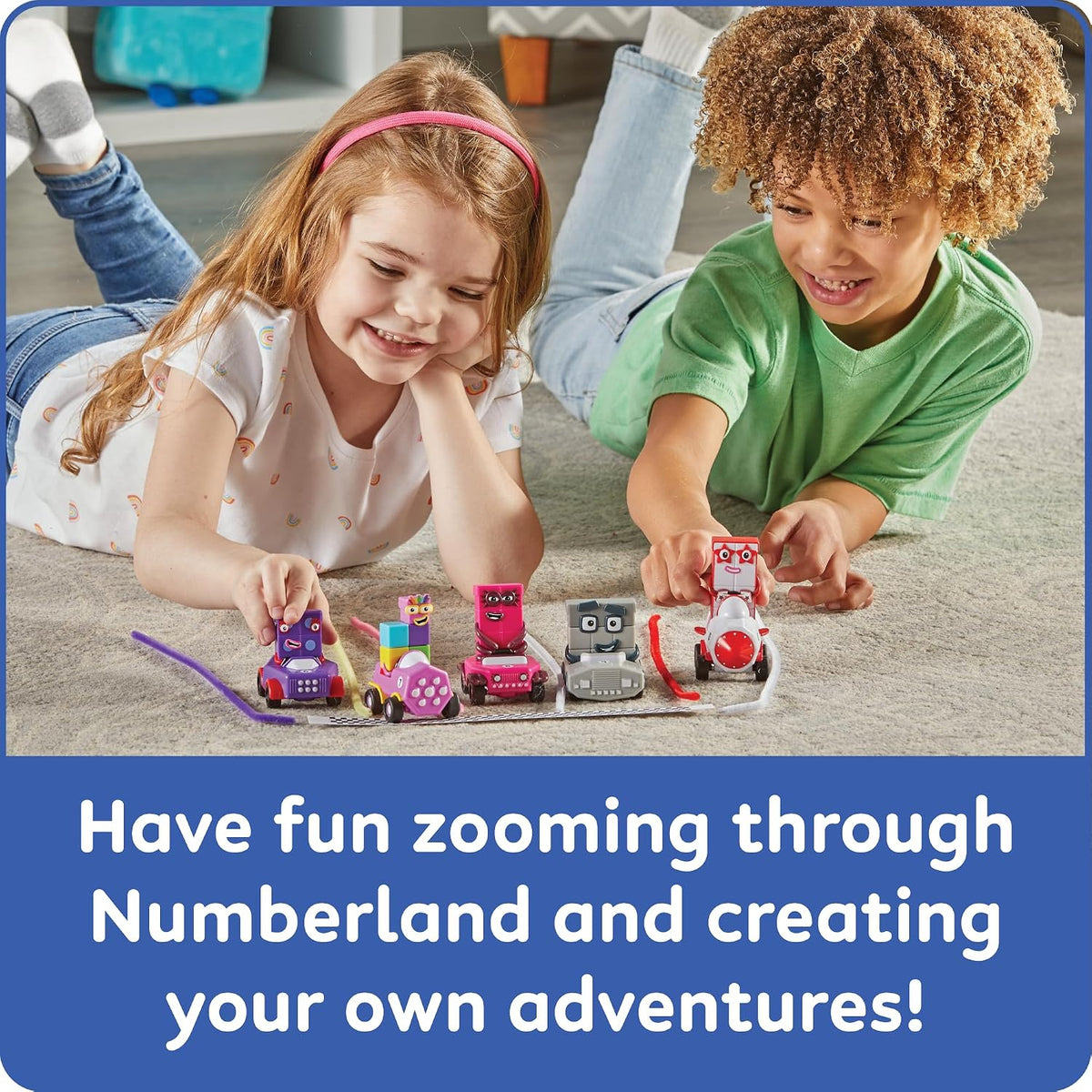hand2mind Numberblocks Six to Ten Mini Vehicles