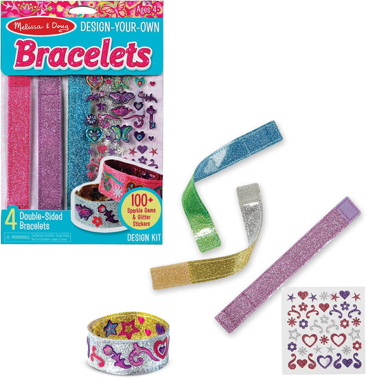 Melissa & Doug Design-Your-Own Bracelets Jewelry Making Craft Kit