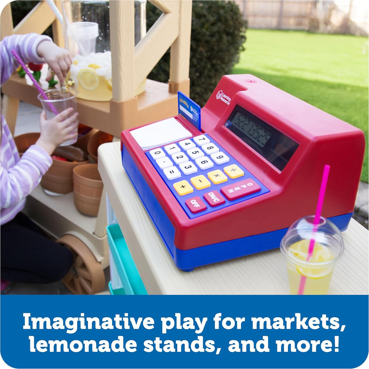 Learning Resources Pretend & Play Calculator Register Toy