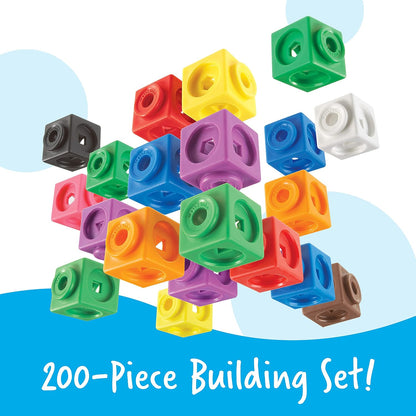 Learning Resources Mathlink Cubes Big Builders