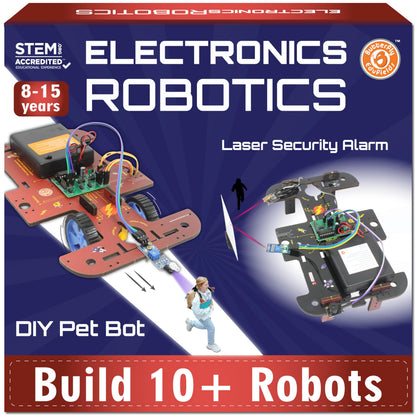 Butterfly EduFields 10in1 STEM Electronics Robotics Kit for Kids Ages 8-12