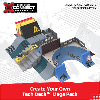 TECH DECK Daewon Mega Bowl X-Connect Park Creator Customizable Ramp Set