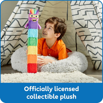 hand2mind Numberblock Seven Playful Pal, Plush Figure Toys