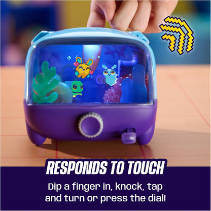 BITZEE Aquarium Interactive Fish Tank Toy & Digital Pet, Ages 5+