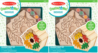 Melissa & Doug Created by Me! Birdhouse Build-Your-Own Wooden Craft Kit