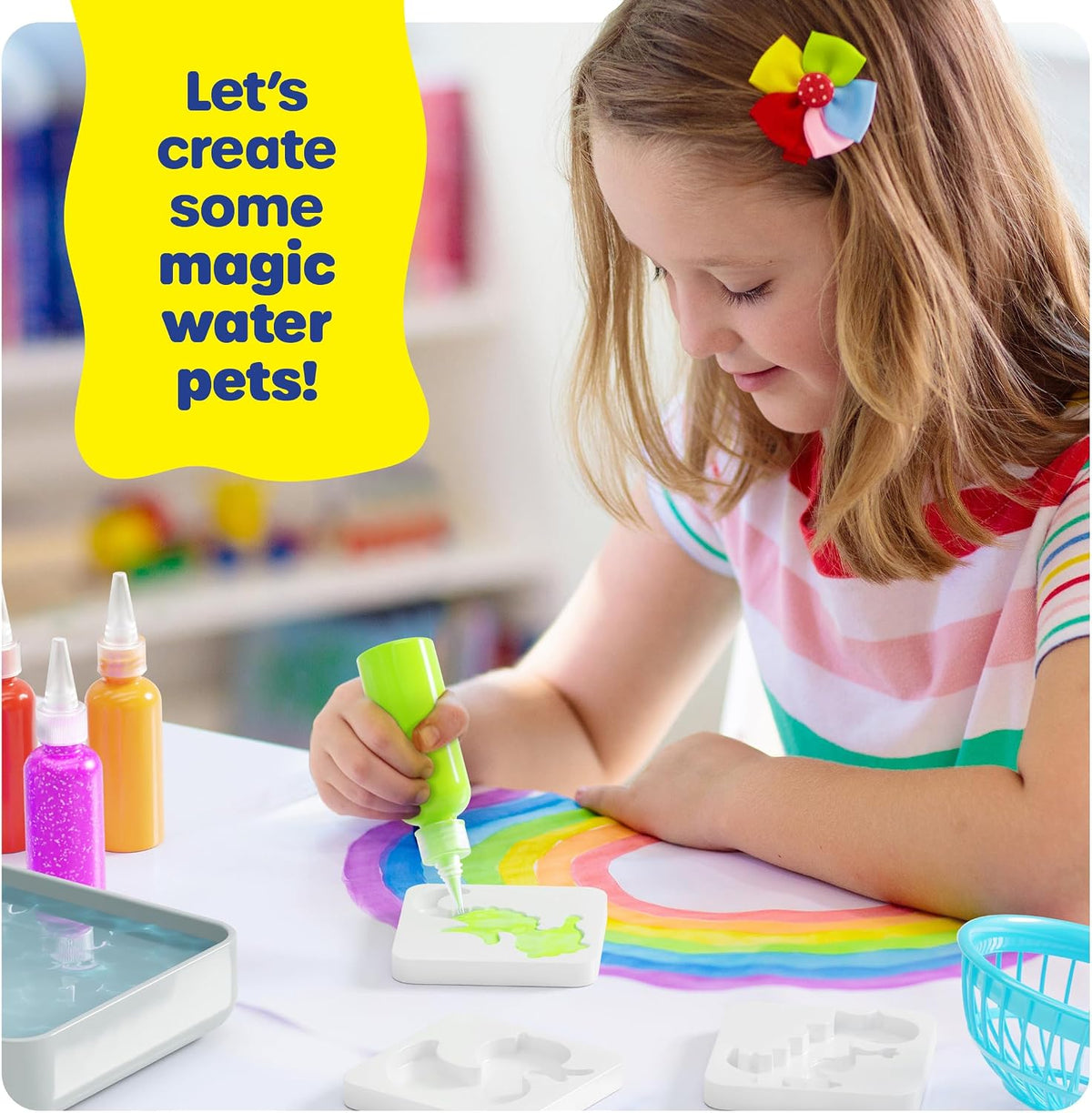 Magic Gel Water Pets Kit for Kids - Gifts for Kids - Squishy Maker Set