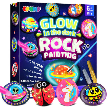 Shell Painting Kit for Kids, Arts and Crafts Gifts for Girls Boys Ages 6-12
