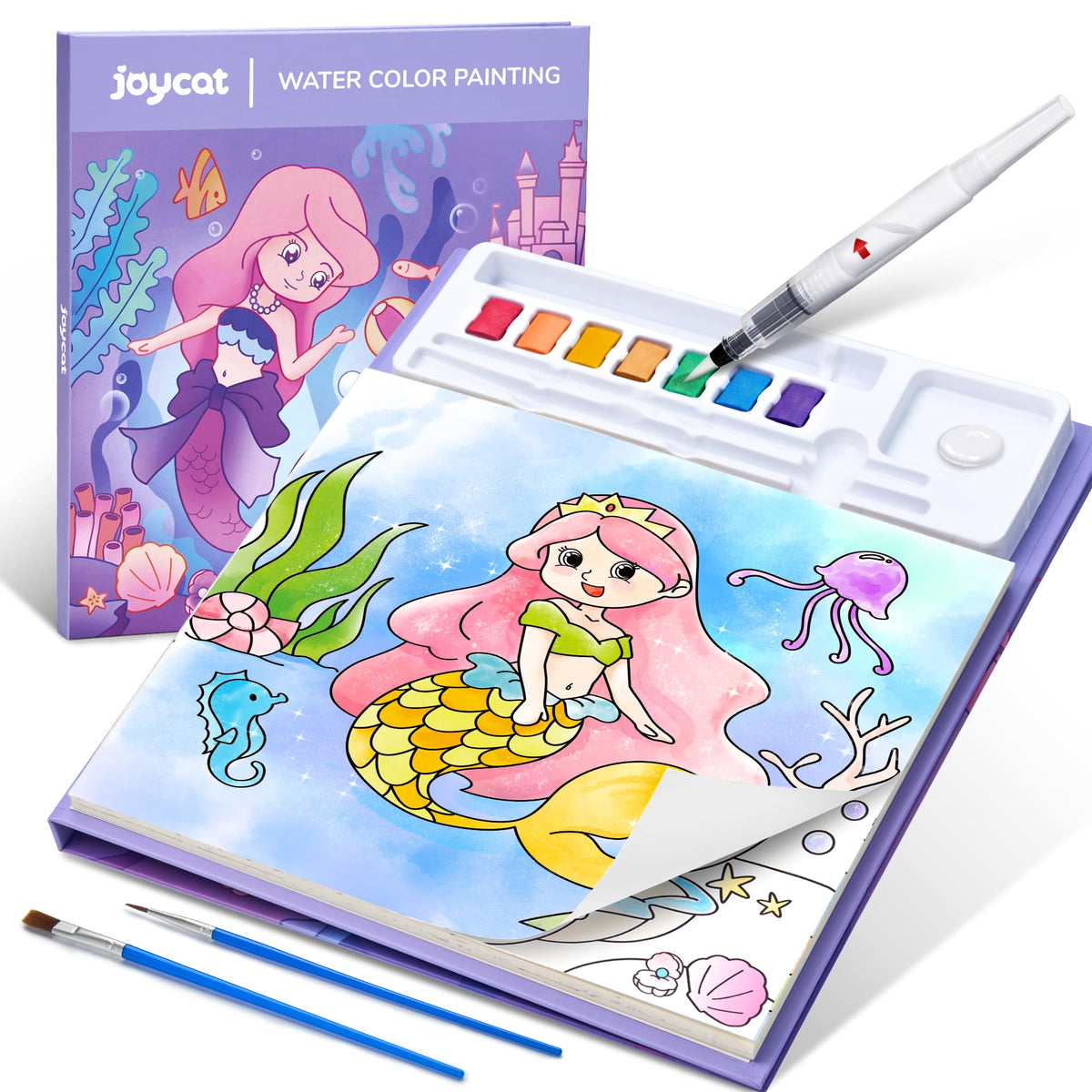 JoyCat Paint with Water Coloring Books for Toddlers (Magical Pony)