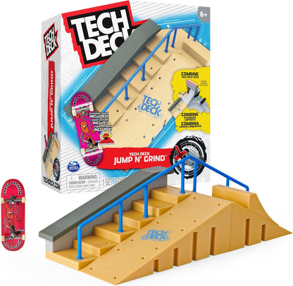 Tech Deck Jump N’ Grind X-Connect Park Creator Customizable Ramp Set