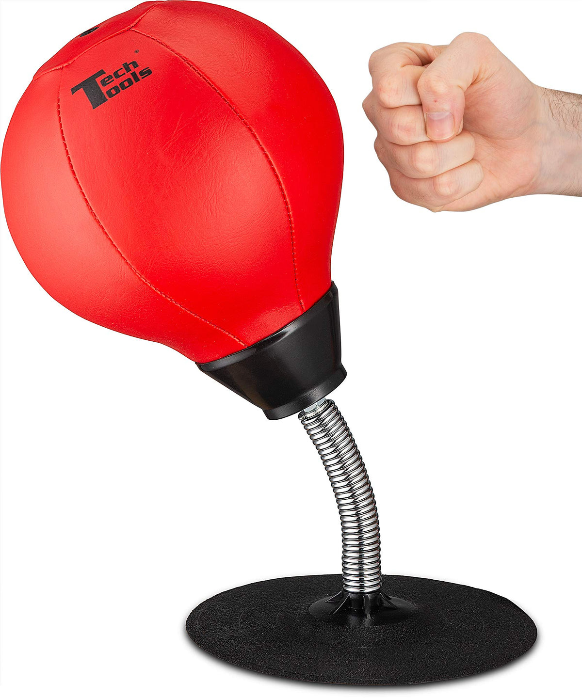 Tech Tools Desktop Punching Bag - White Elephant Gifts for Adults, Fun Punch Gag Gifts for Coworkers, Men & Women Secret Santa Stress Buster