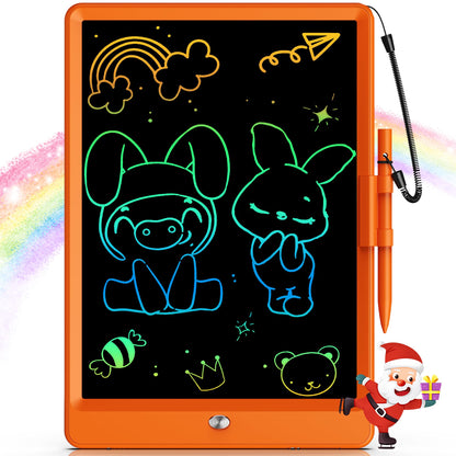 Bravokids Toys for 3-6 Years Old Girls Boys, LCD Writing Tablet 10 Inch Doodle Board, Electronic Drawing Pads, Educational Birthday Gift for 3 4 5 6 7 8 Years Old Kids Toddler (Blue)