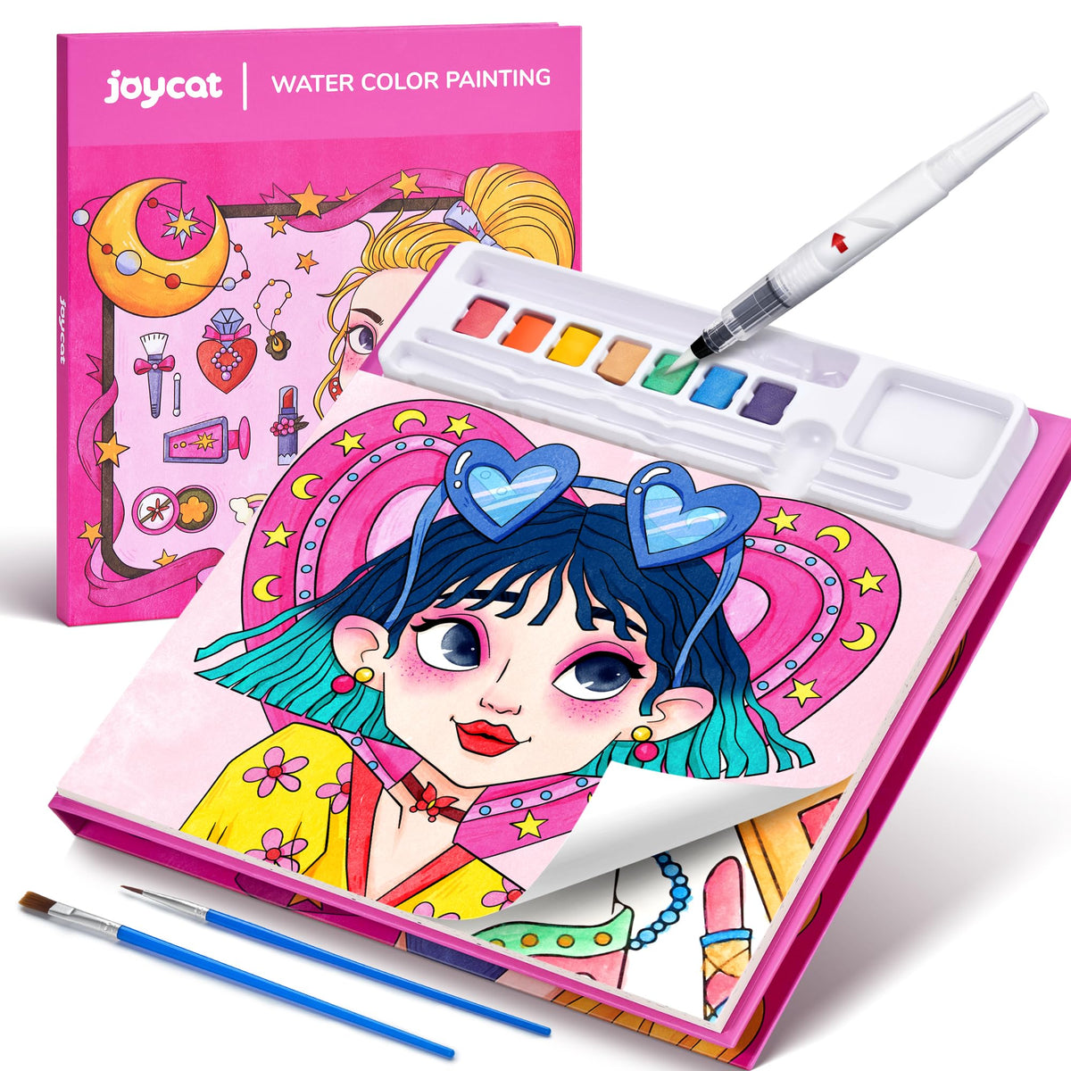JoyCat Paint with Water Coloring Books for Toddlers (Magical Pony)
