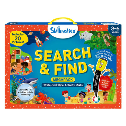 Skillmatics Search and Find Preschool Toy – Disney Princess, Gift for Kids