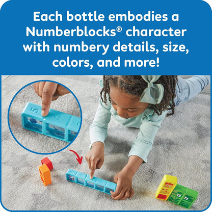 hand2mind Numberblocks One to Five Sensory Bottles, Ages 3+