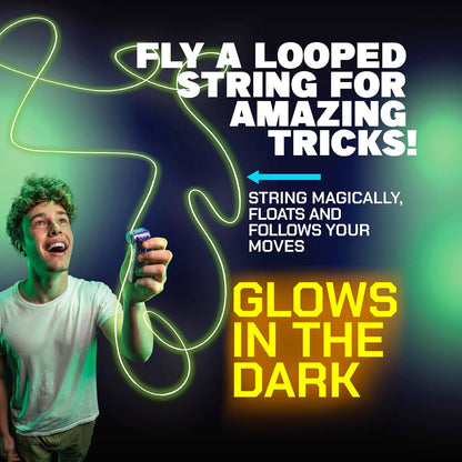 ZipString Luma Glow-in-The-Dark String Toy