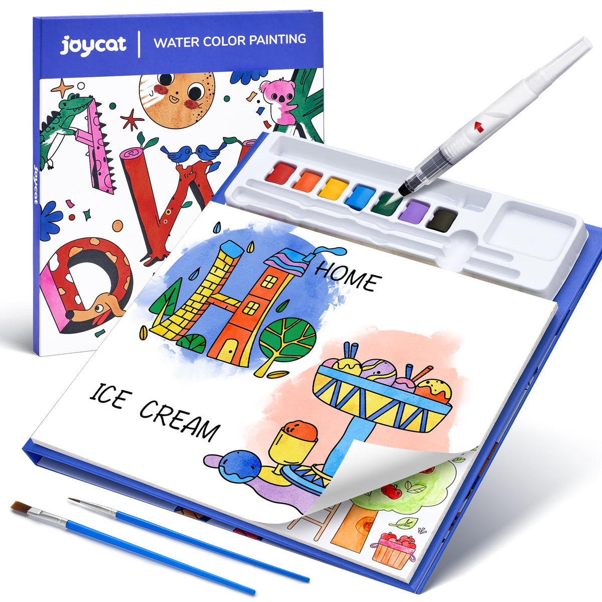 JoyCat Paint with Water Coloring Books for Toddlers (Magical Pony)
