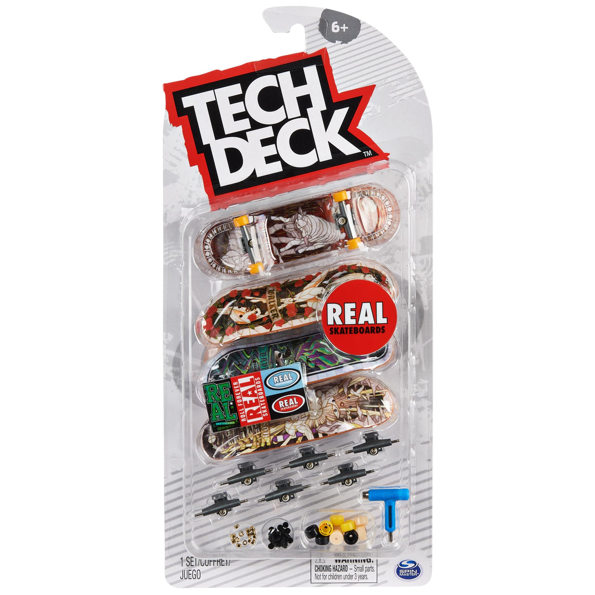 TECH DECK Shred N' Blast Motorized Finger Skateboard Toy