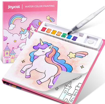 JoyCat Paint with Water Coloring Books for Toddlers (Magical Pony)