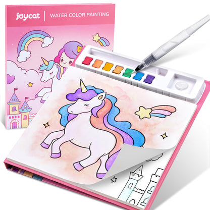 JoyCat Paint with Water Coloring Books for Toddlers (Magical Pony)
