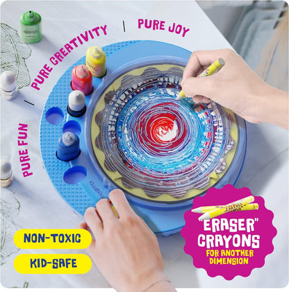 Paint Vortex Spin Art Machine - Kids Art Kit for Boys & Girls Ages 6+
