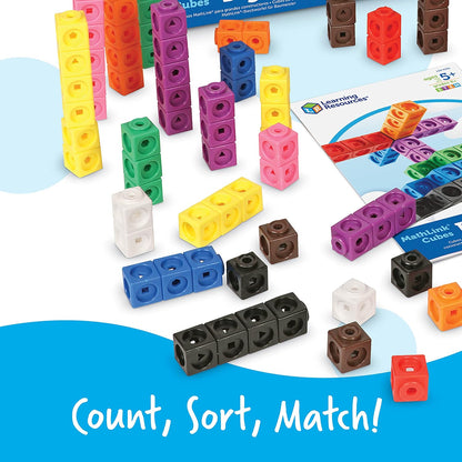 Learning Resources Mathlink Cubes Big Builders