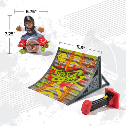 TECH DECK Shred N' Blast Motorized Finger Skateboard Toy