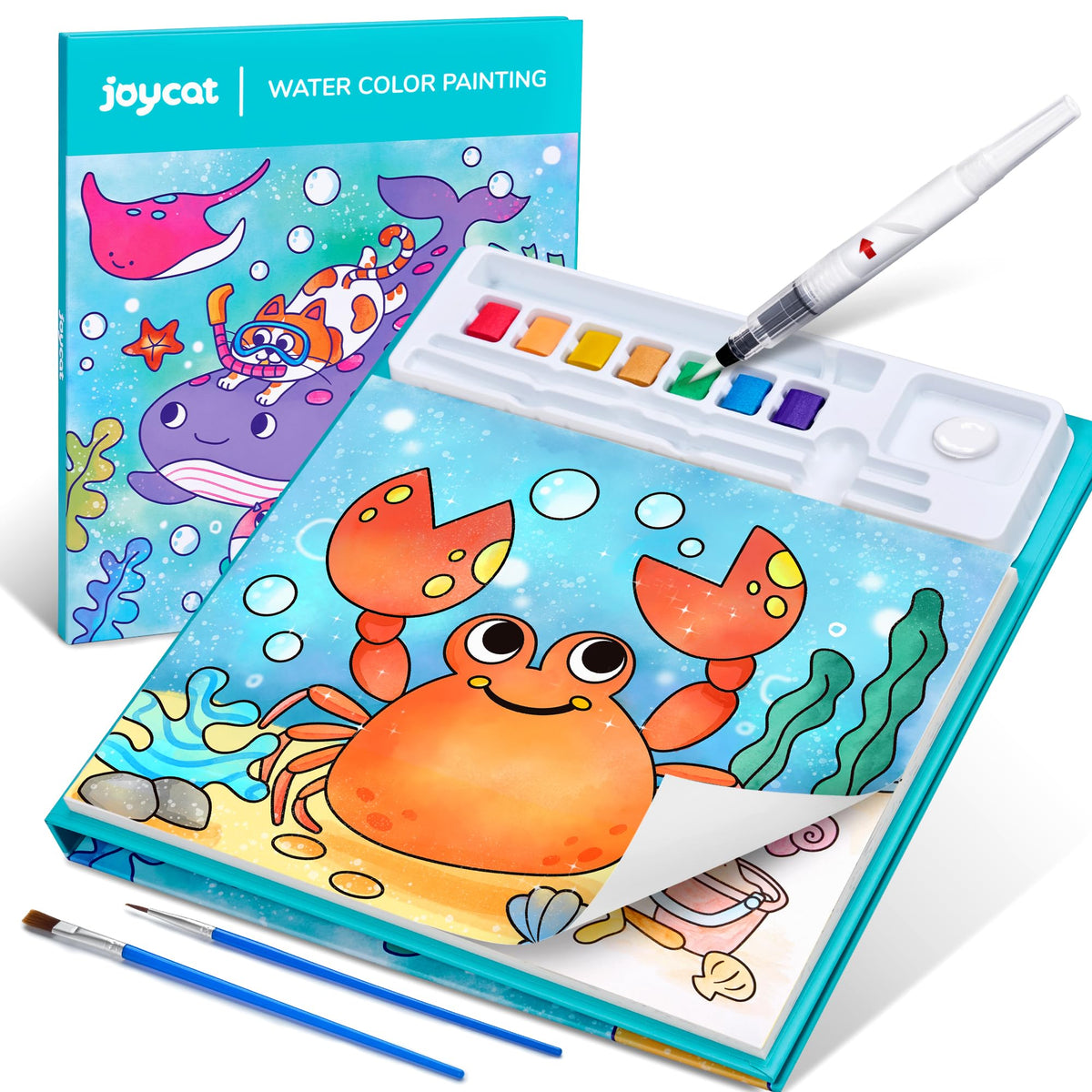 JoyCat Paint with Water Coloring Books for Toddlers (Magical Pony)