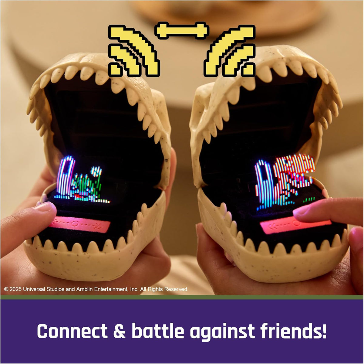 BITZEE Jurassic World Interactive Fossil Pod Toy & Digital Pet, Ages 5+