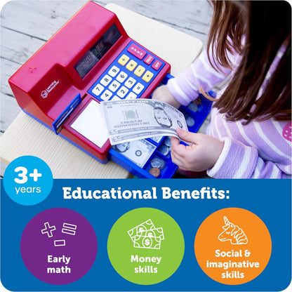 Learning Resources Pretend & Play Calculator Register Toy