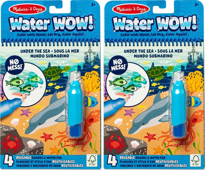 Melissa & Doug On the Go Water Wow! Farm Reusable Coloring Book Toy