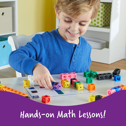 Learning Resources MathLink Cubes Early Math Activity Set