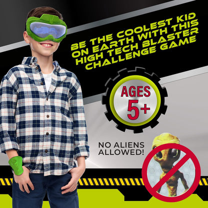 Fotorama Alien Vision Shooting Game, Goggles and Wrist Blaster Toy
