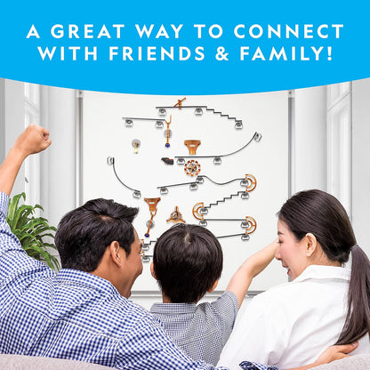 National Geographic Magnetic Marble Run STEM Building Set for Kids
