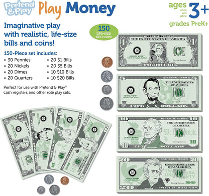 Learning Resources Pretend & Play Money