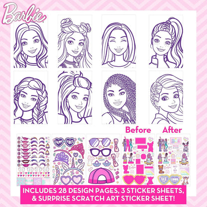 Horizon Group USA Makeup Artist Magazine Kit, Barbie