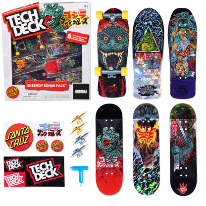 TECH DECK Spongebob Sk8shop Bonus Pack Customizable Fingerboards Set