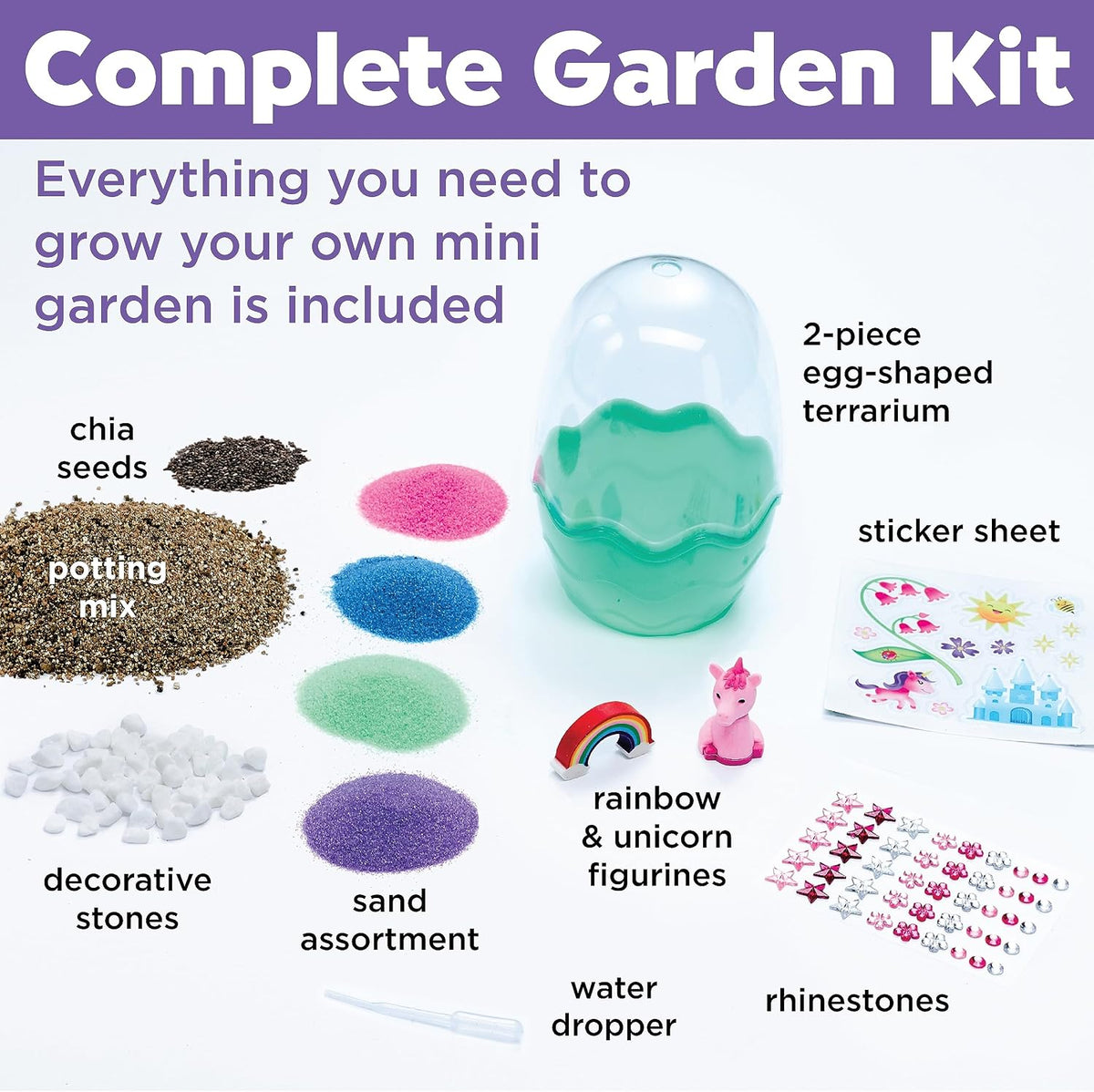 Creativity for Kids Mini Garden: Unicorn
