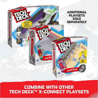 Tech Deck Jump N’ Grind X-Connect Park Creator Customizable Ramp Set