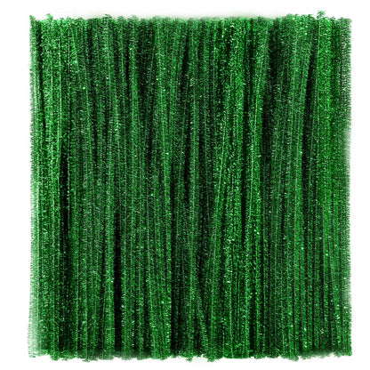 Caydo 200PCS Thick Pipe Cleaners Craft, 20 Colors Chenille Stems